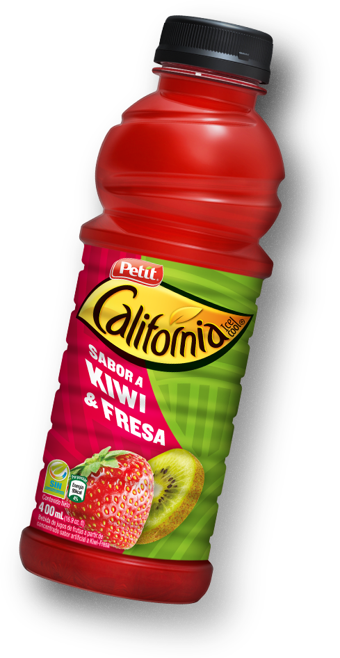 JUGO CALIFORNIA KIWI-FRESA 500 ML