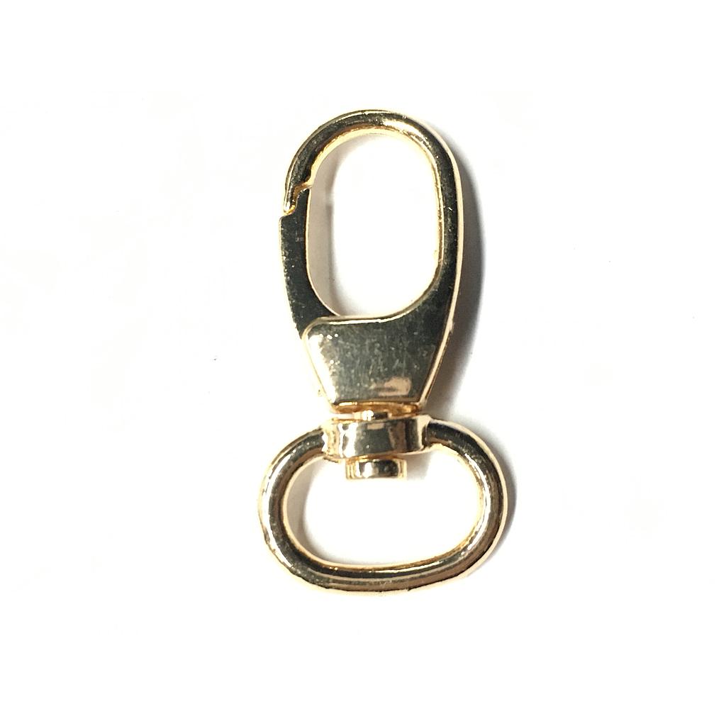 BROCHE PARA LLAVERO PEWTER DORADO 37X14MM