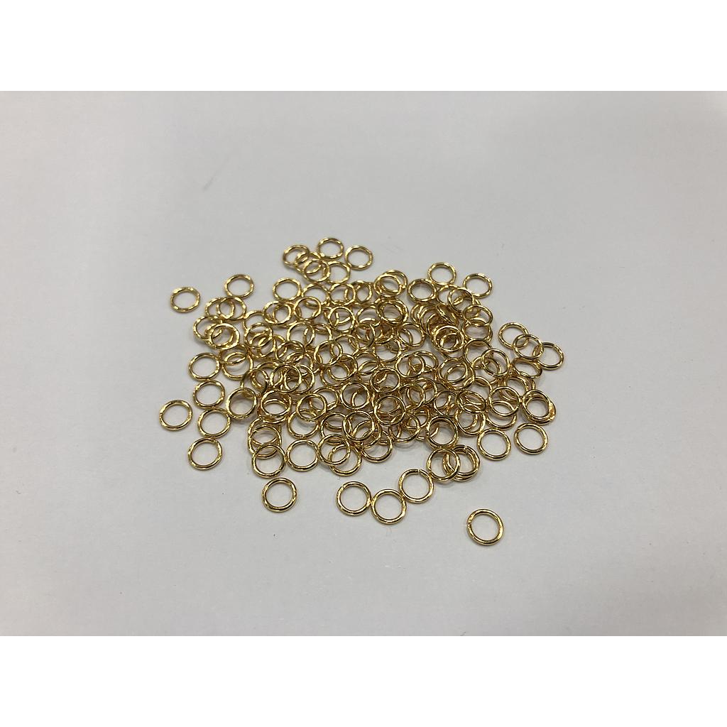 ARGOLLAS DE ACERO 0.7X6MM 100 PCS