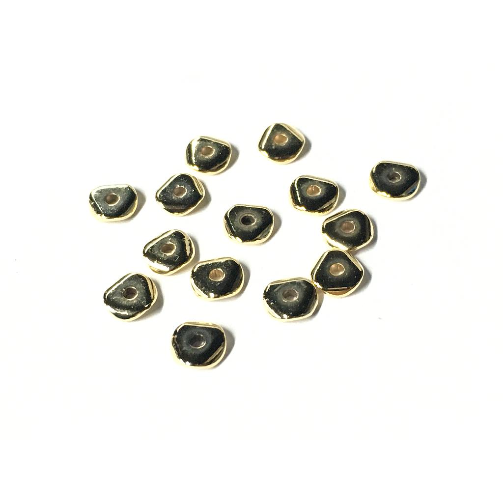 SEPARADORES DORADOS 6MM PLASTIMETAL 12PCS