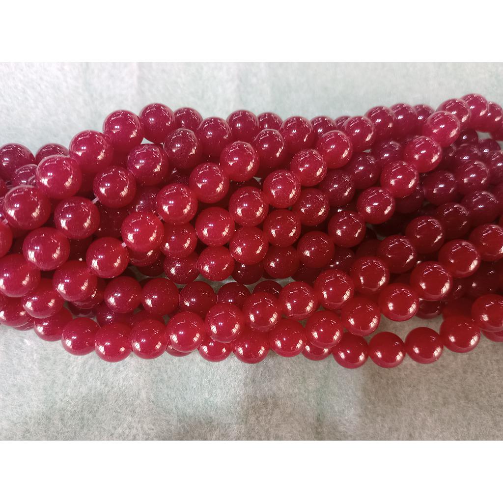 PIEDRA AGATA ROJA 8MM