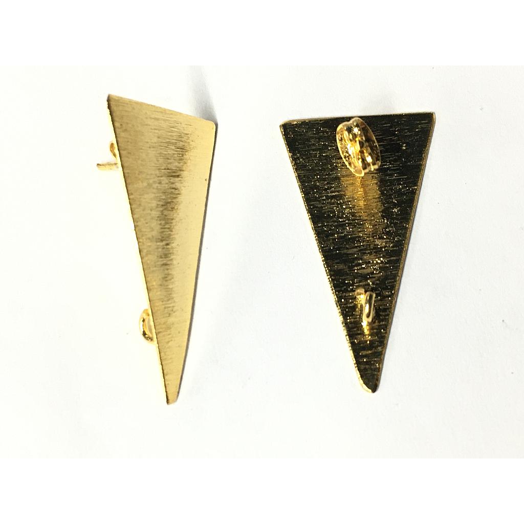 PATENTES TRIANGULARES 20X35MM GOLDFIELD