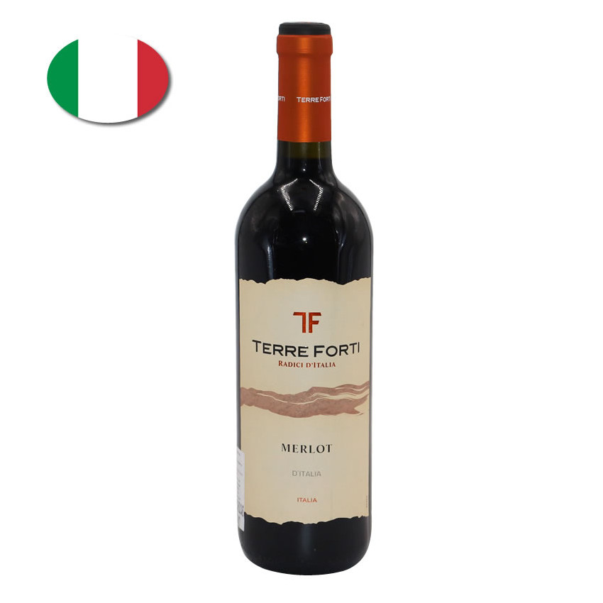 VINO ROJO TERRE FORTI  MERLOT