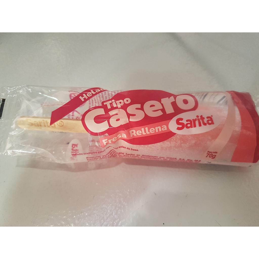 HELADO TIPO CASERO FRESA