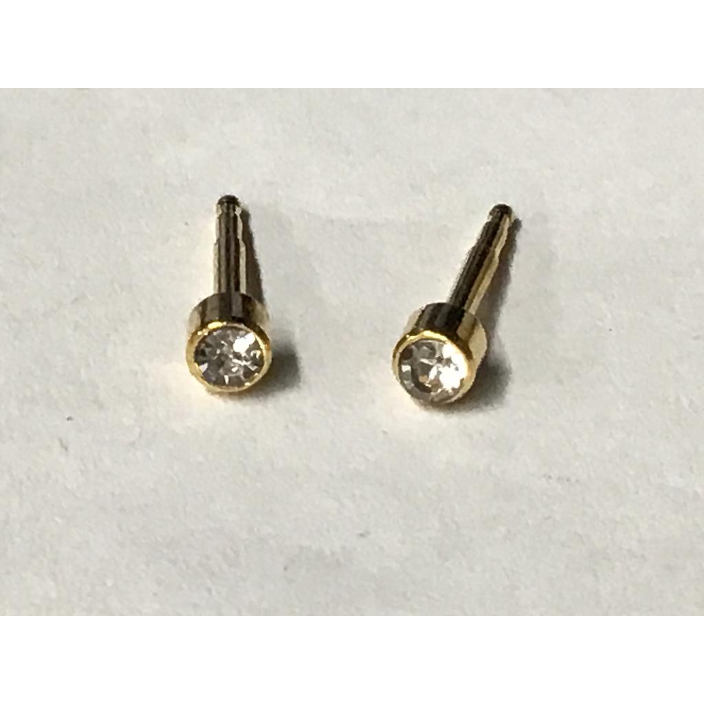 ARETES CON CIRCON ACERO 3MM