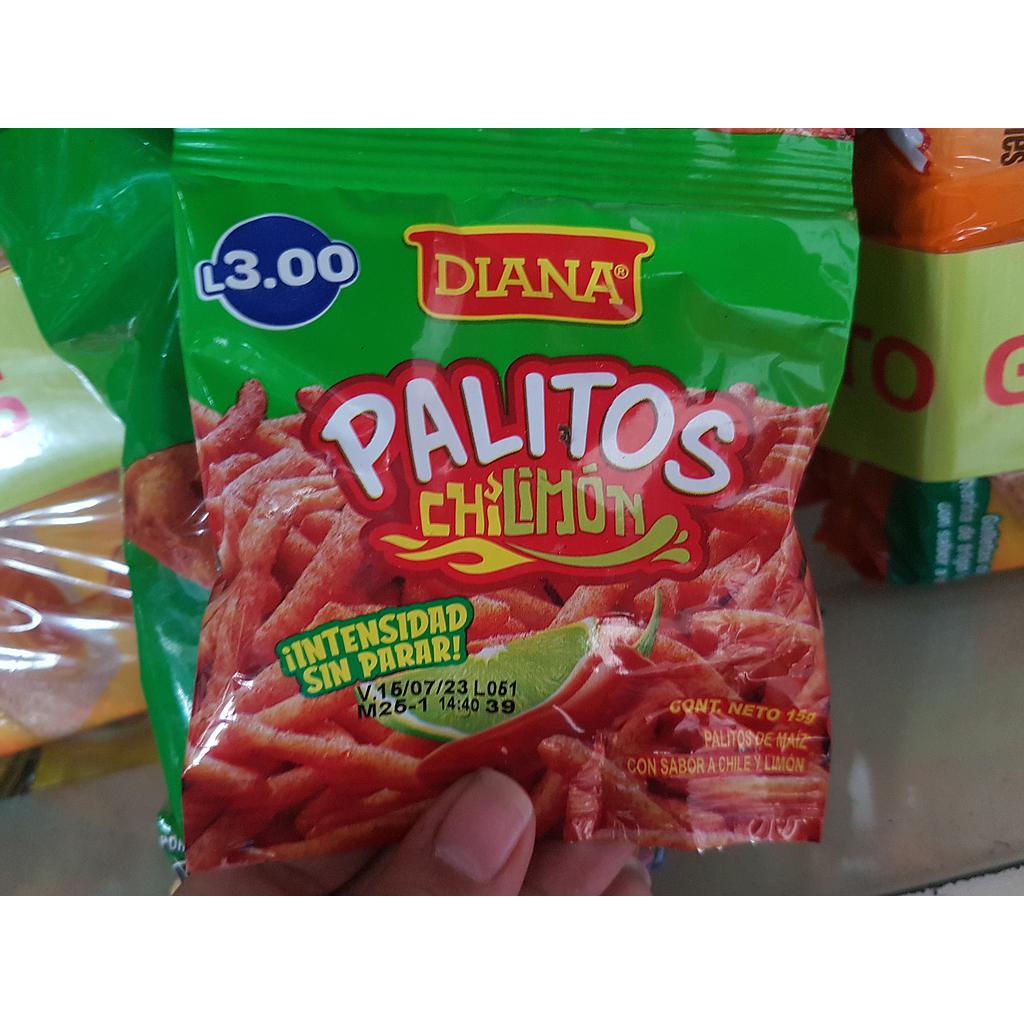 PALITOS CHILE LIMON 15 G