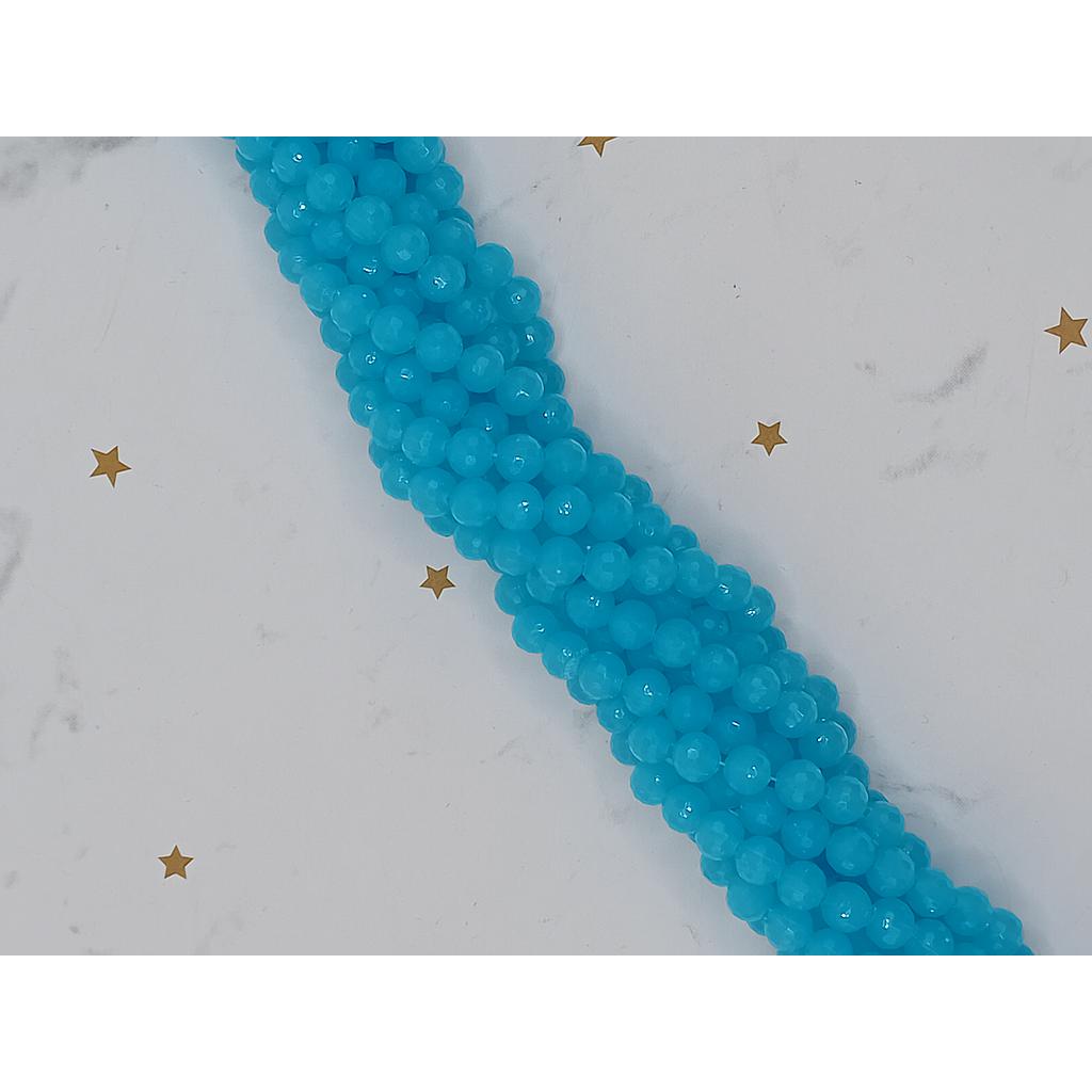 CRISTAL FACETEADO AZUL CIELO 6MM