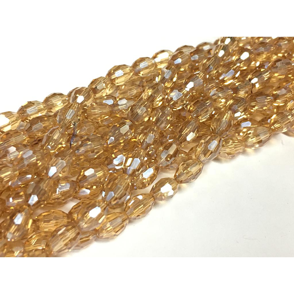 CRISTAL DE ARROZ 6X8MM CHAMPAGNE