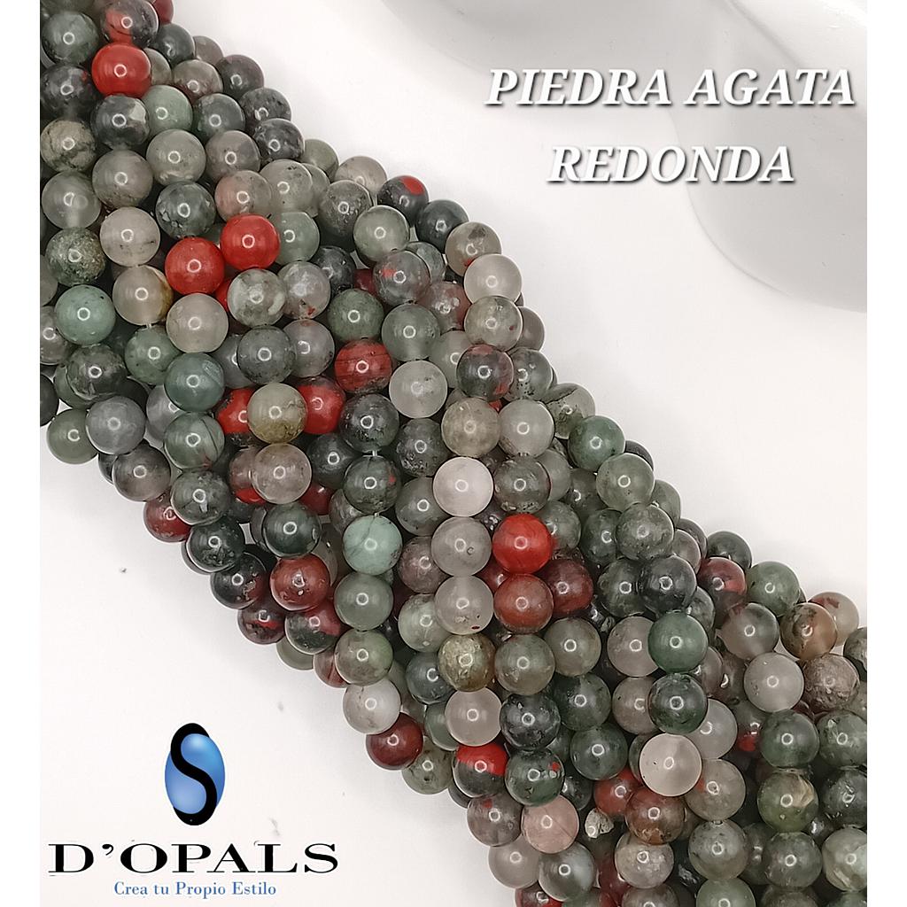 PIEDRAS AGATA REDONDA 6MM