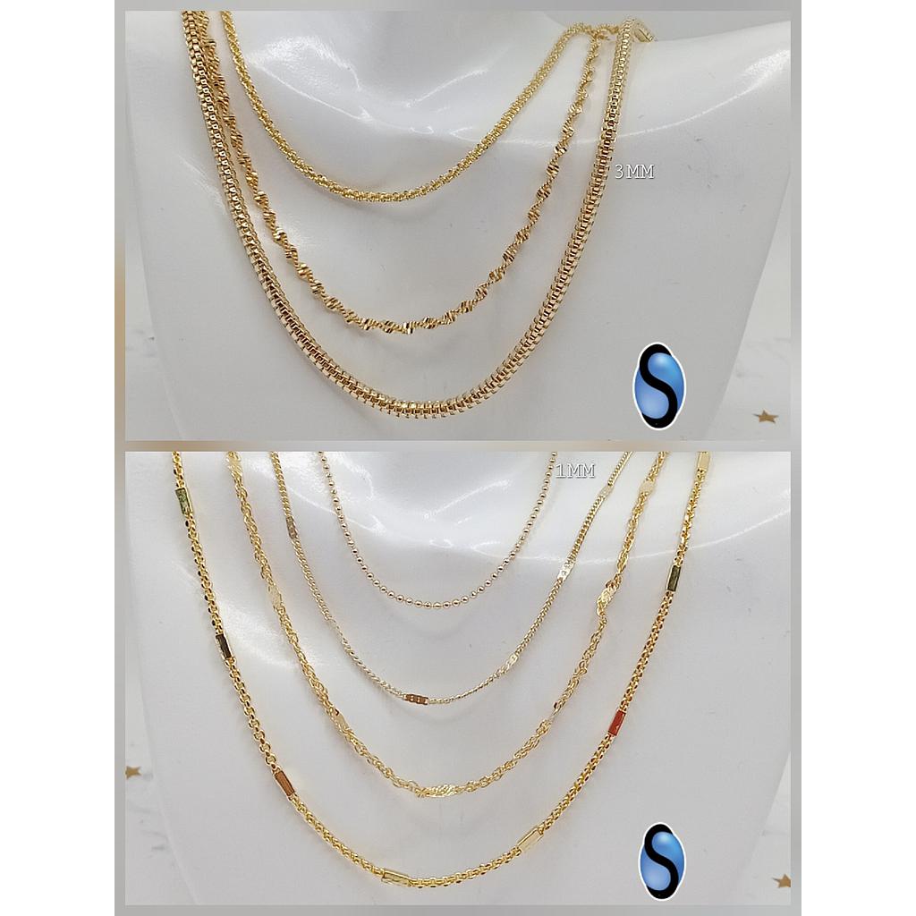 CADENAS TERMINADAS CON EXTENSOR DE MICROCIRCONIA