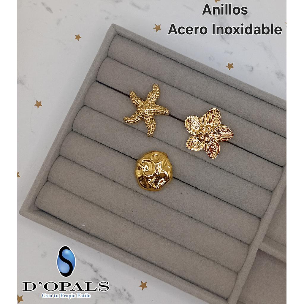 ANILLOS AJUSTABLES DE ACERO INOXIDABLE