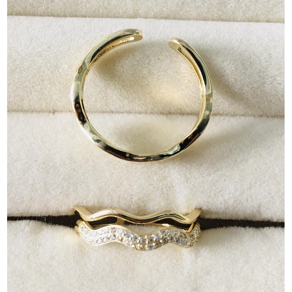 ANILLOS AJUSTABLES DE PLATA 925