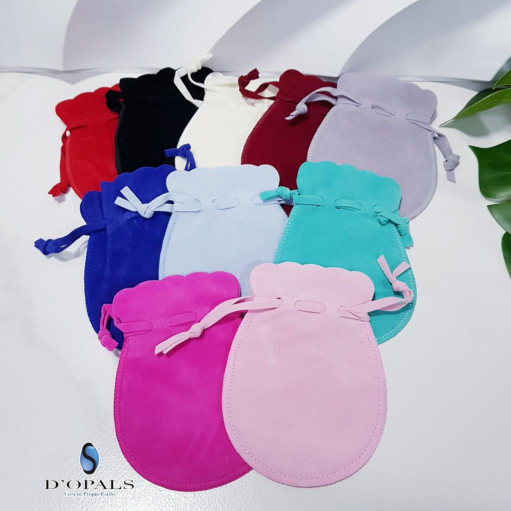 BOLSAS DE GAMUZA 7X9CM 12PCS