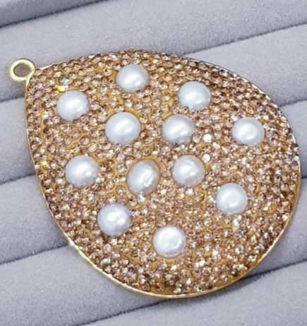 DIJE DE DRUZY CON PERLA