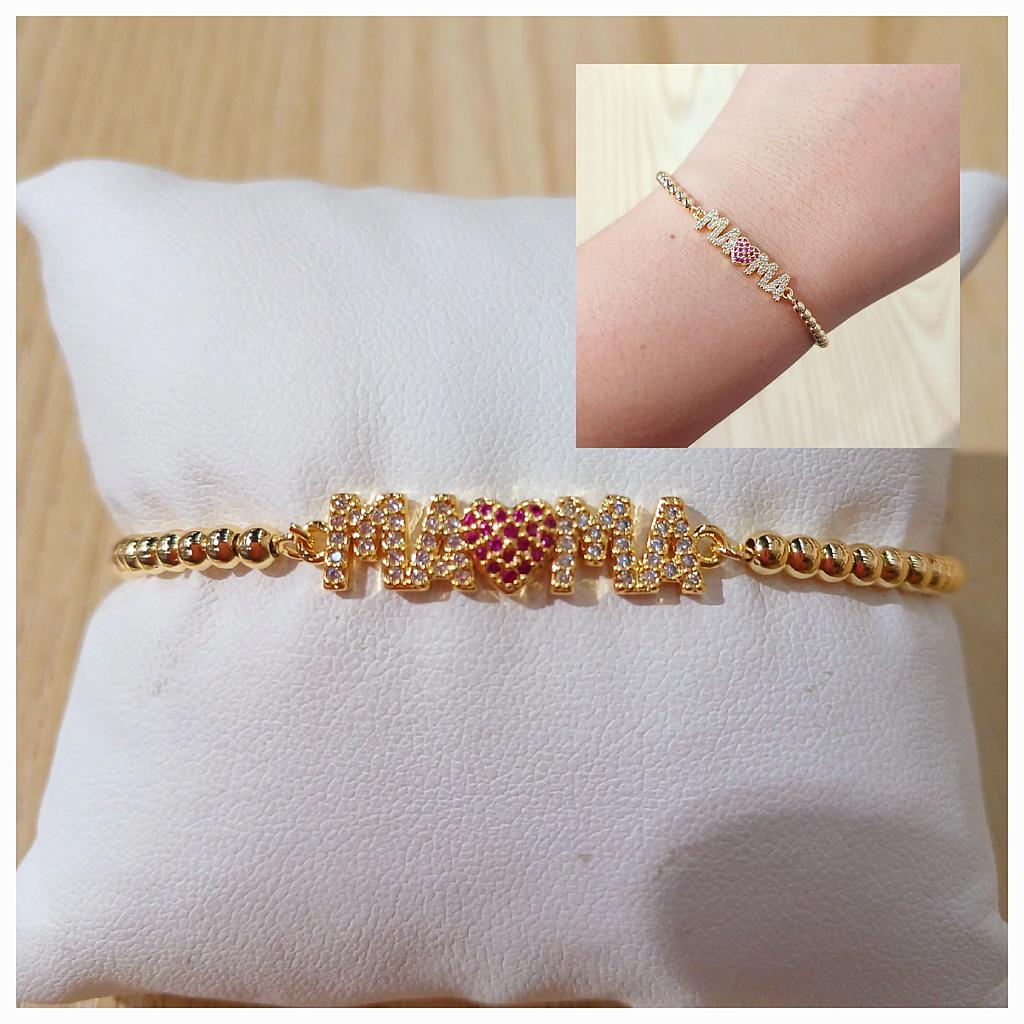 PULSERA DE MAMA MICROCIRCONIA