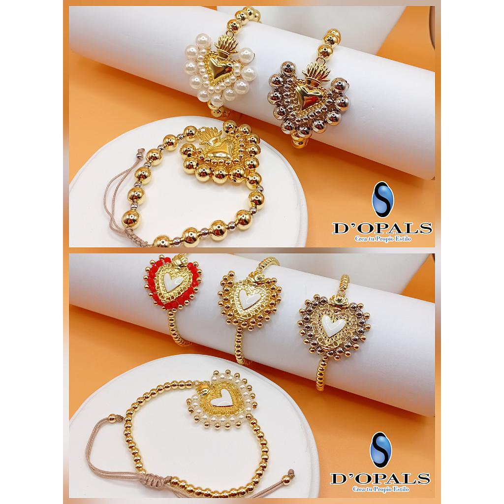 PULSERAS AJUSTABLES TERMINADAS DE MICROCIRCONIA