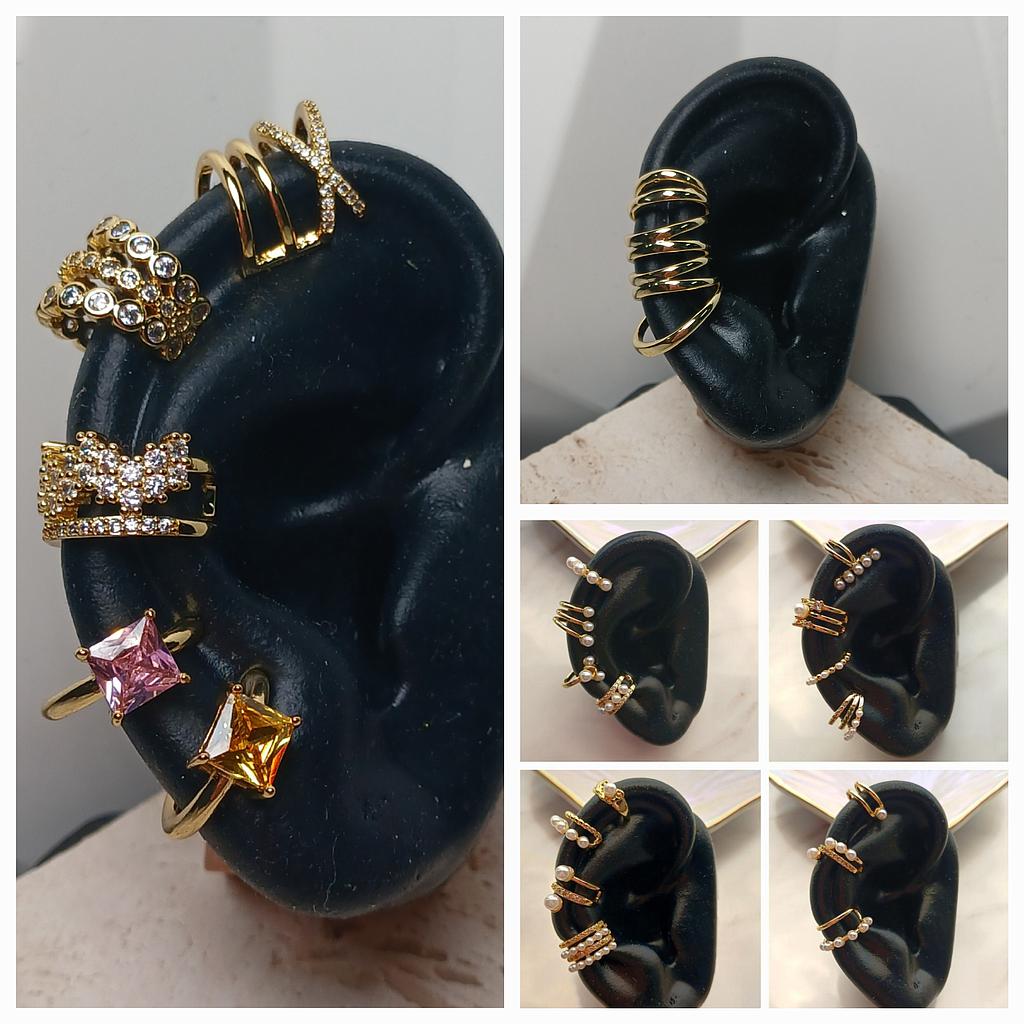 EAR CUFF DE MICROCIRCONIA