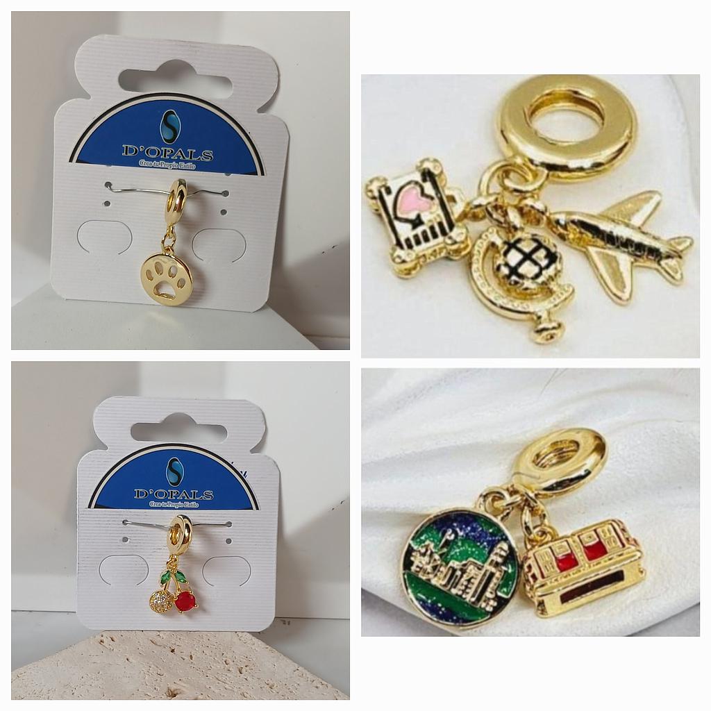 CHARMS VARIOS DE MICROCIRCONIA
