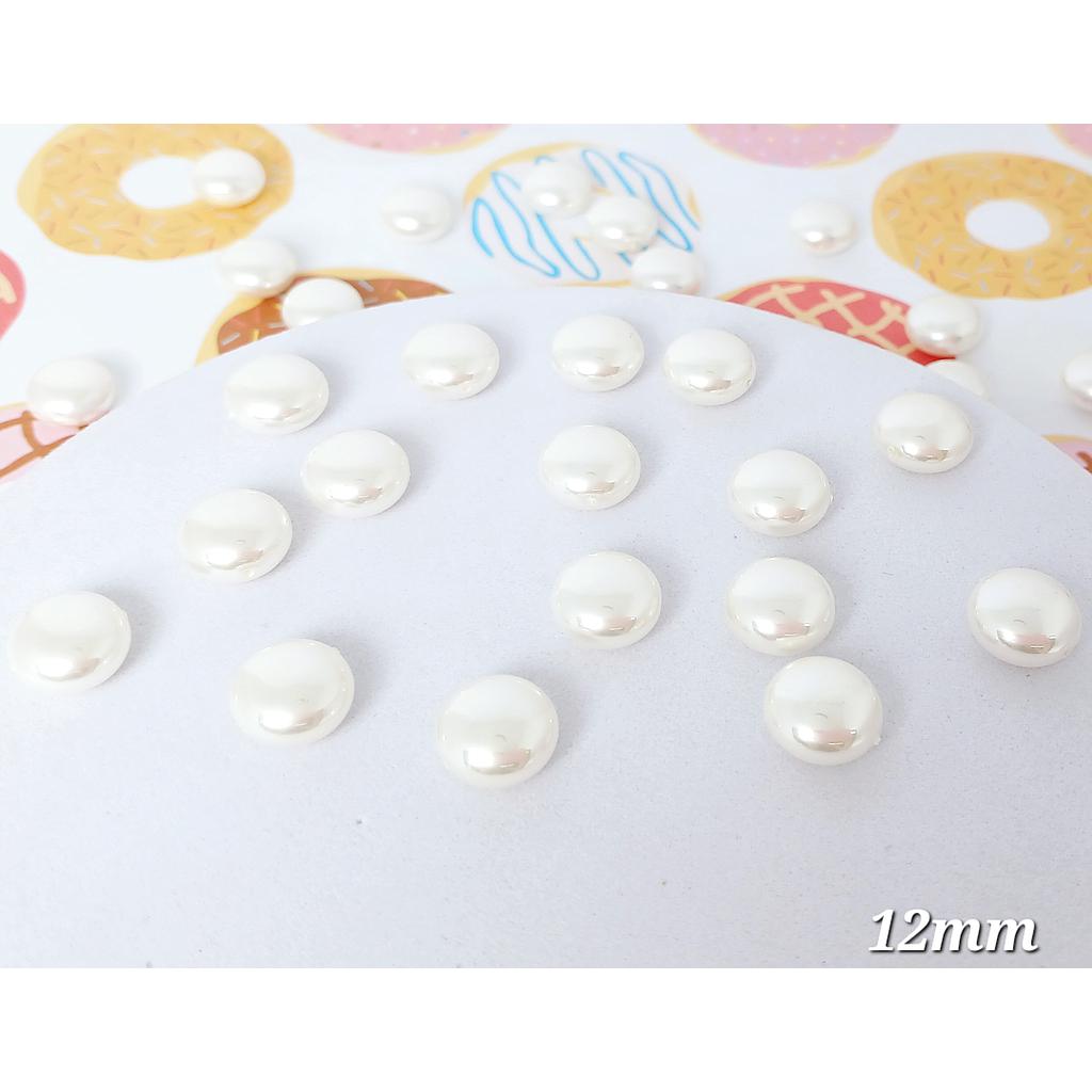 PERLA ACRILICA MONEDA 12MM 6PCS