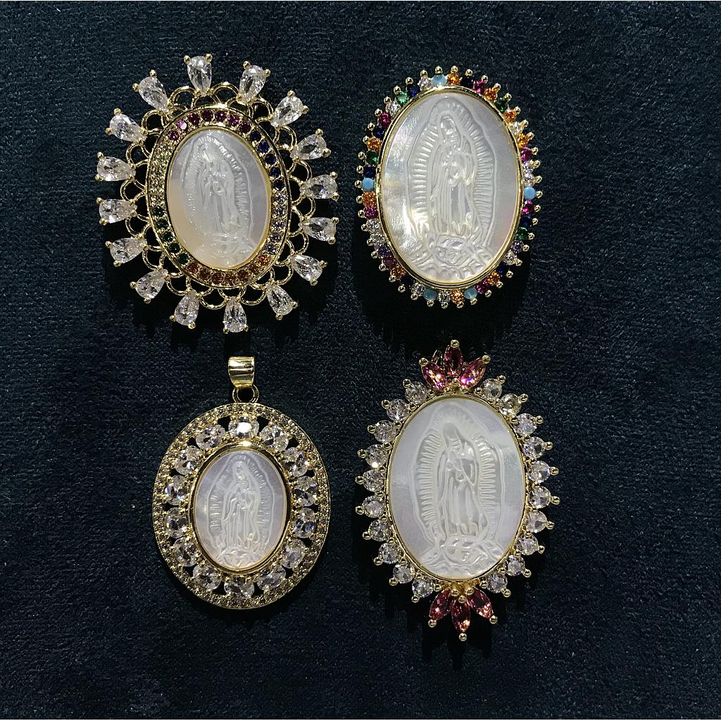 DIJES VIRGEN DE GUADALUPE MICROZIRCONIA