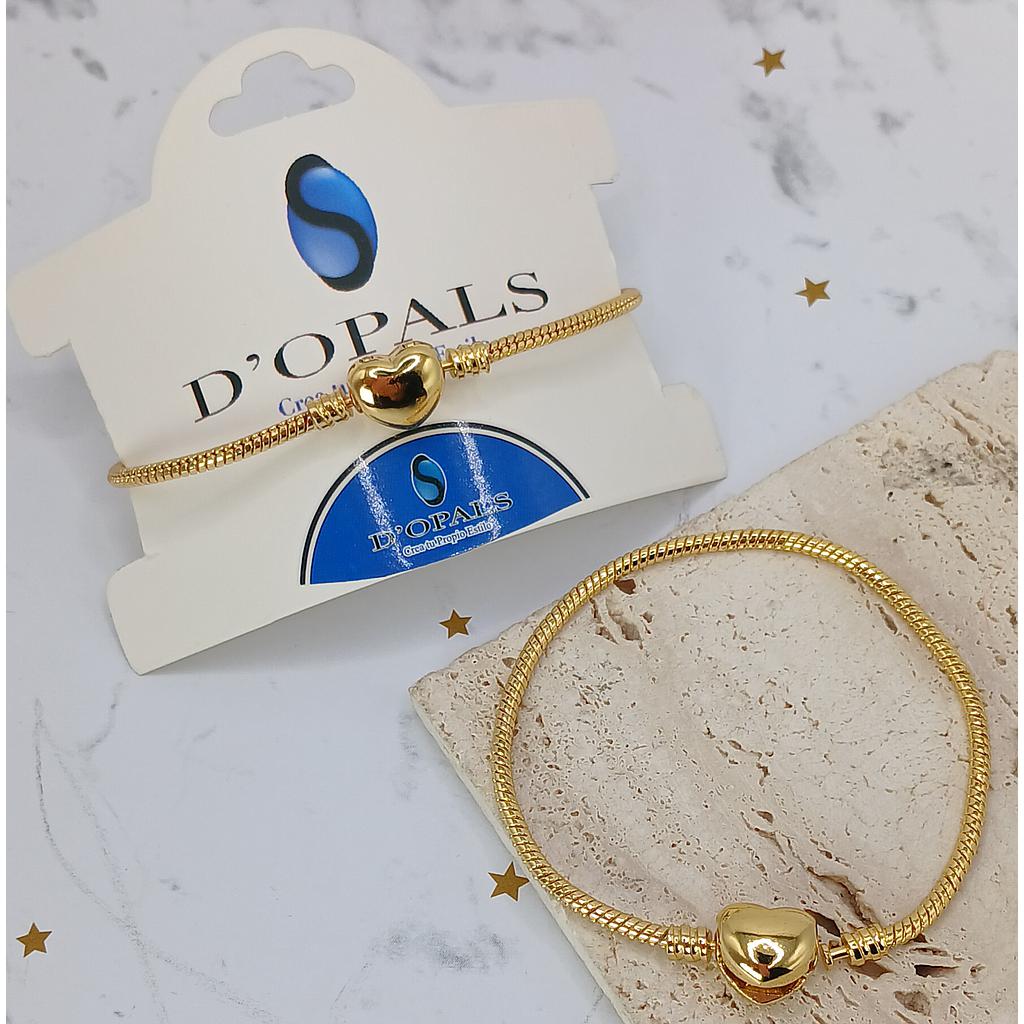 BRAZALETE ESTILO PANDORA DE MICROCIRCONIA