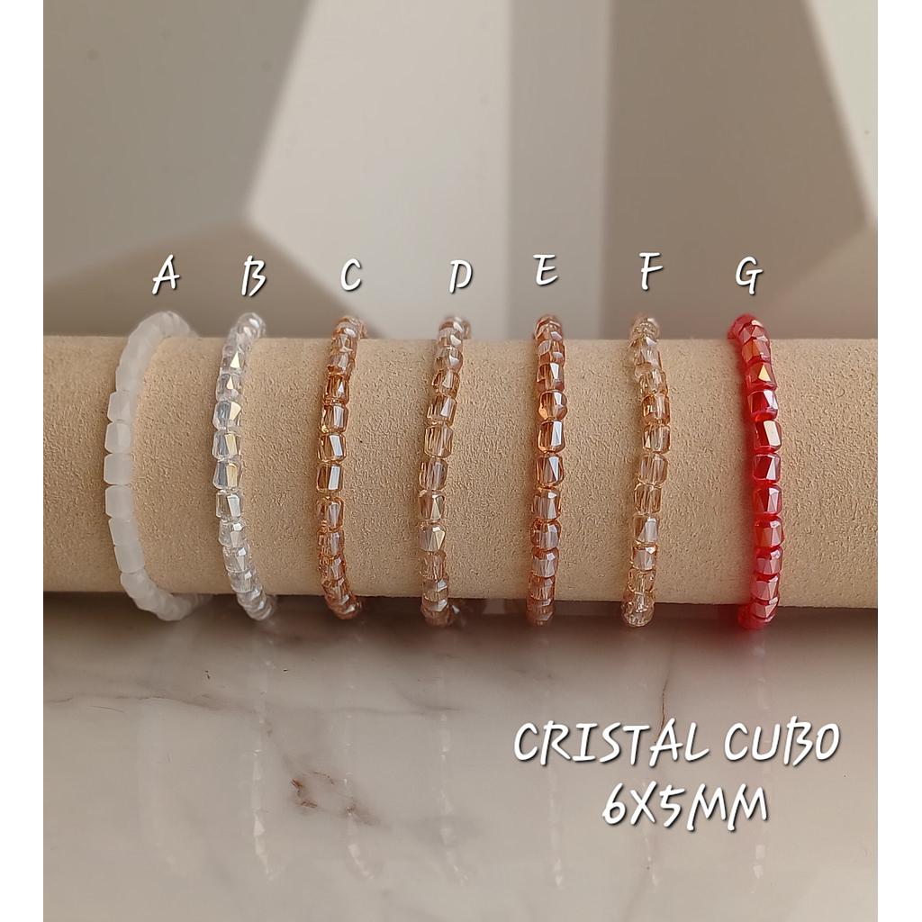 CRISTAL CUBO 6X5MM