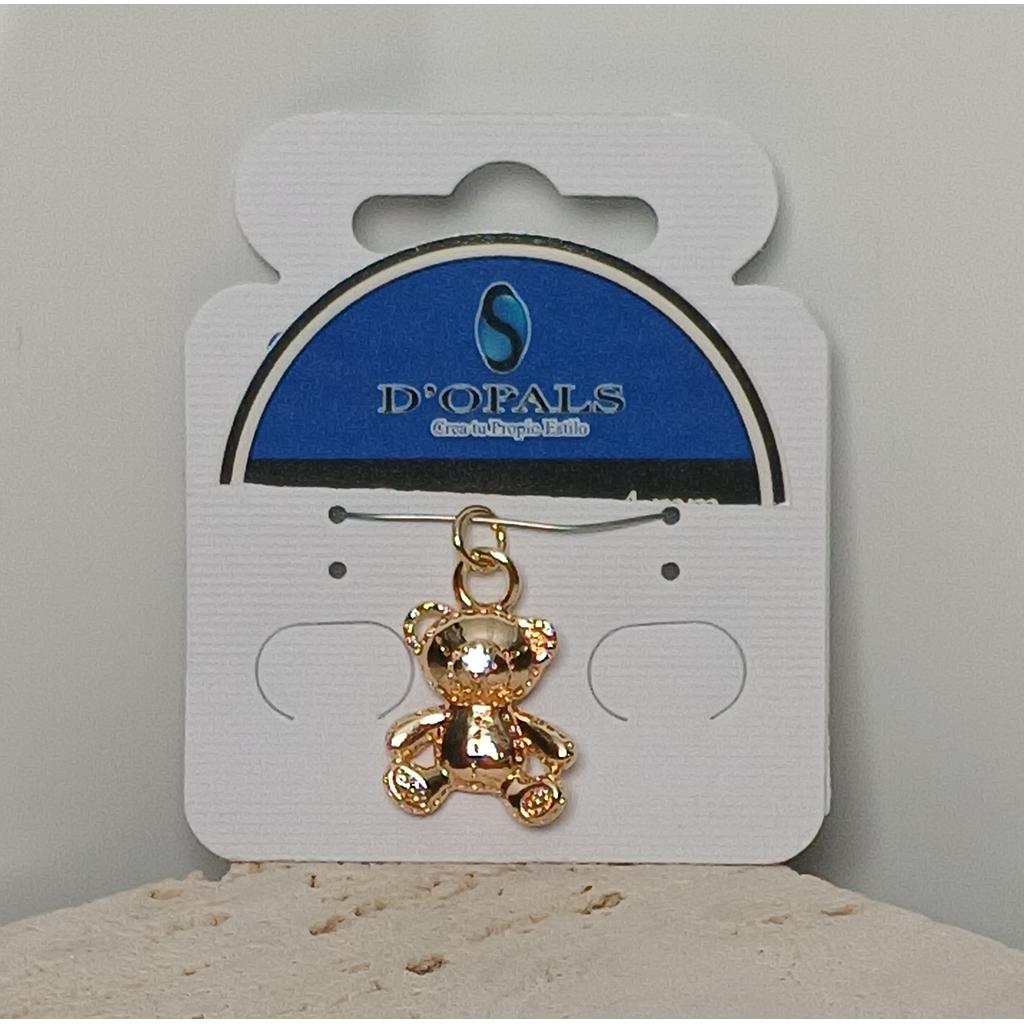 DIJE DE OSO ELECTROENCHAPADO 21MM