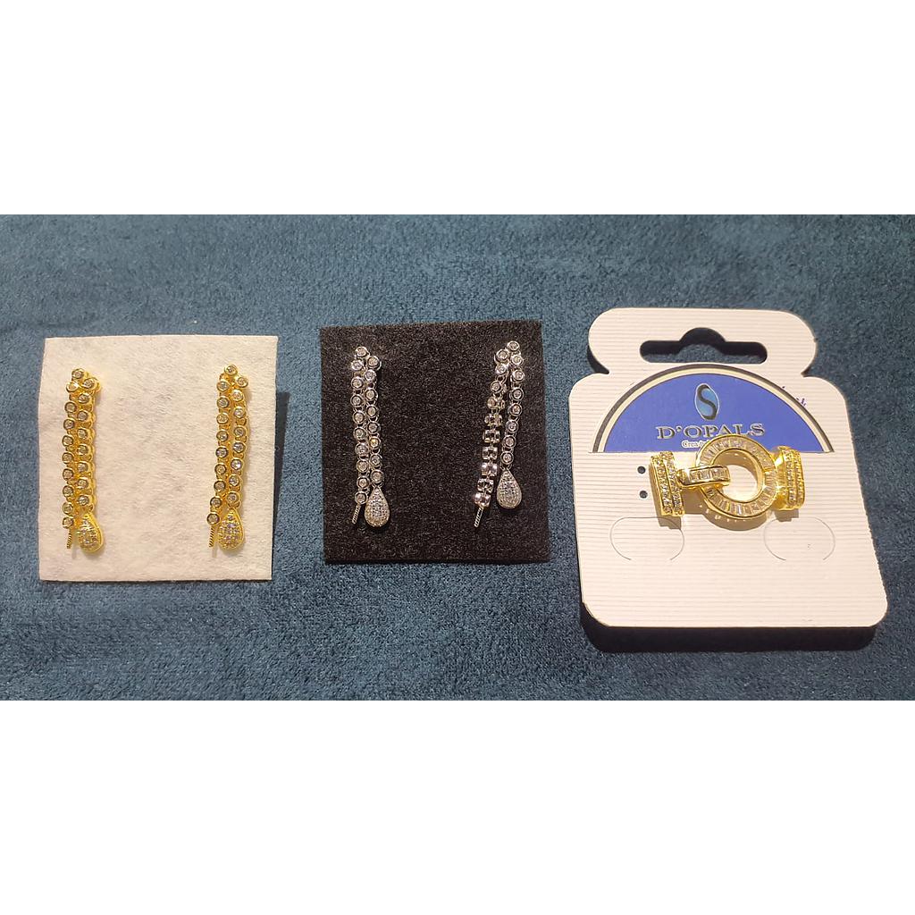 ARETES Y BROCHES DE PLATA 925