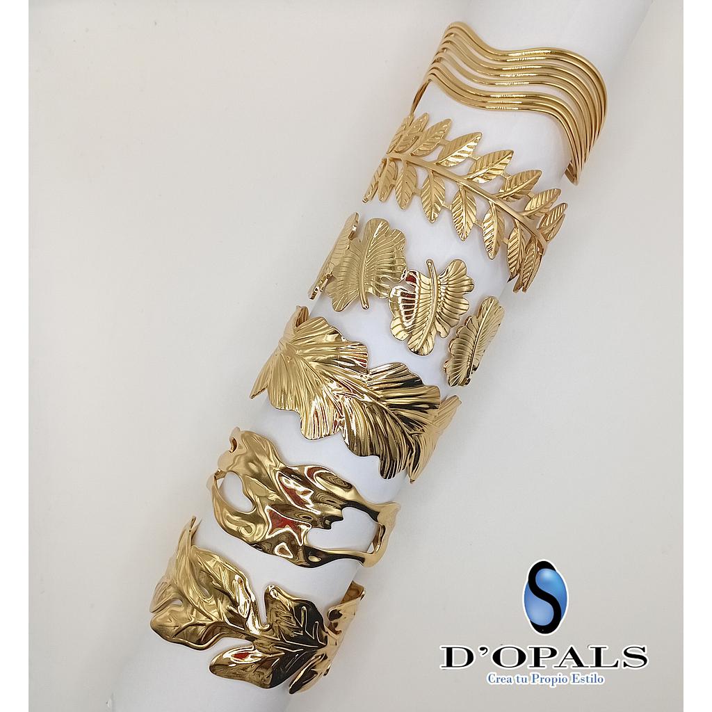 BRAZALETES DE ACERO INOXIDABLE