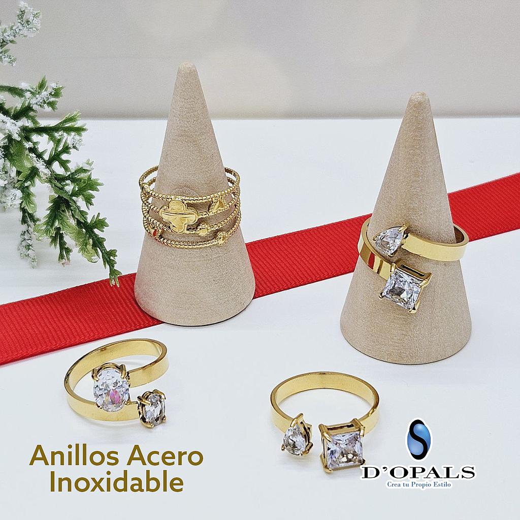 ANILLOS AJUSTABLES DE ACERO