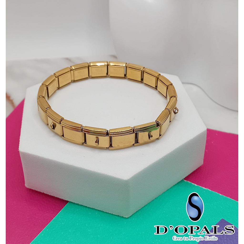 BRAZALETE DE ACERO INOXIDABLE PARA GUINDARLE DIJES