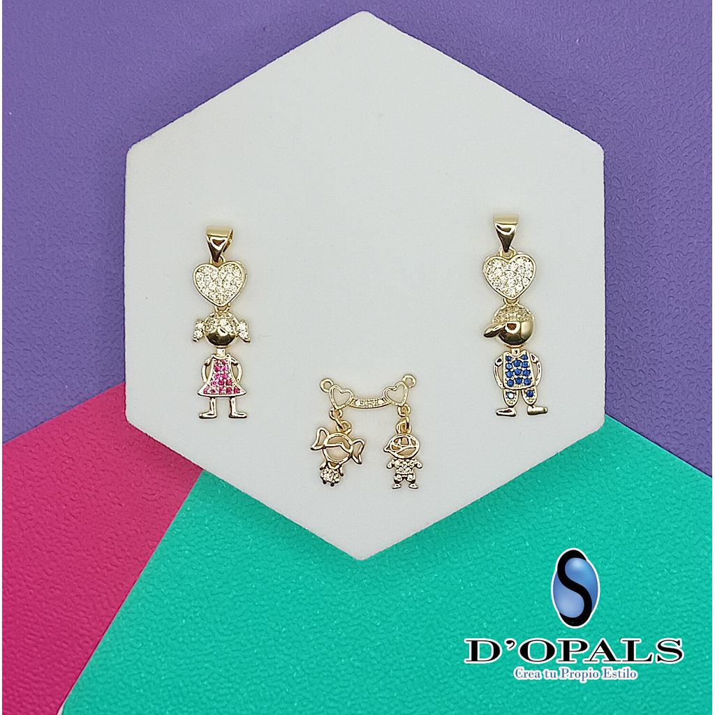 DIJE DE NIÑOS MICROCIRCONIA