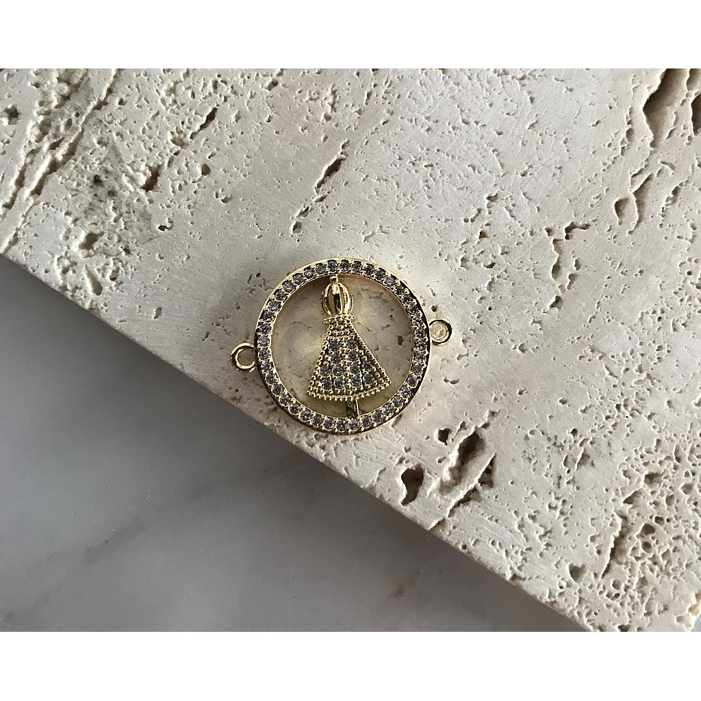 DIJE VIRGEN DE SUYAPA MICROCIRCONIA