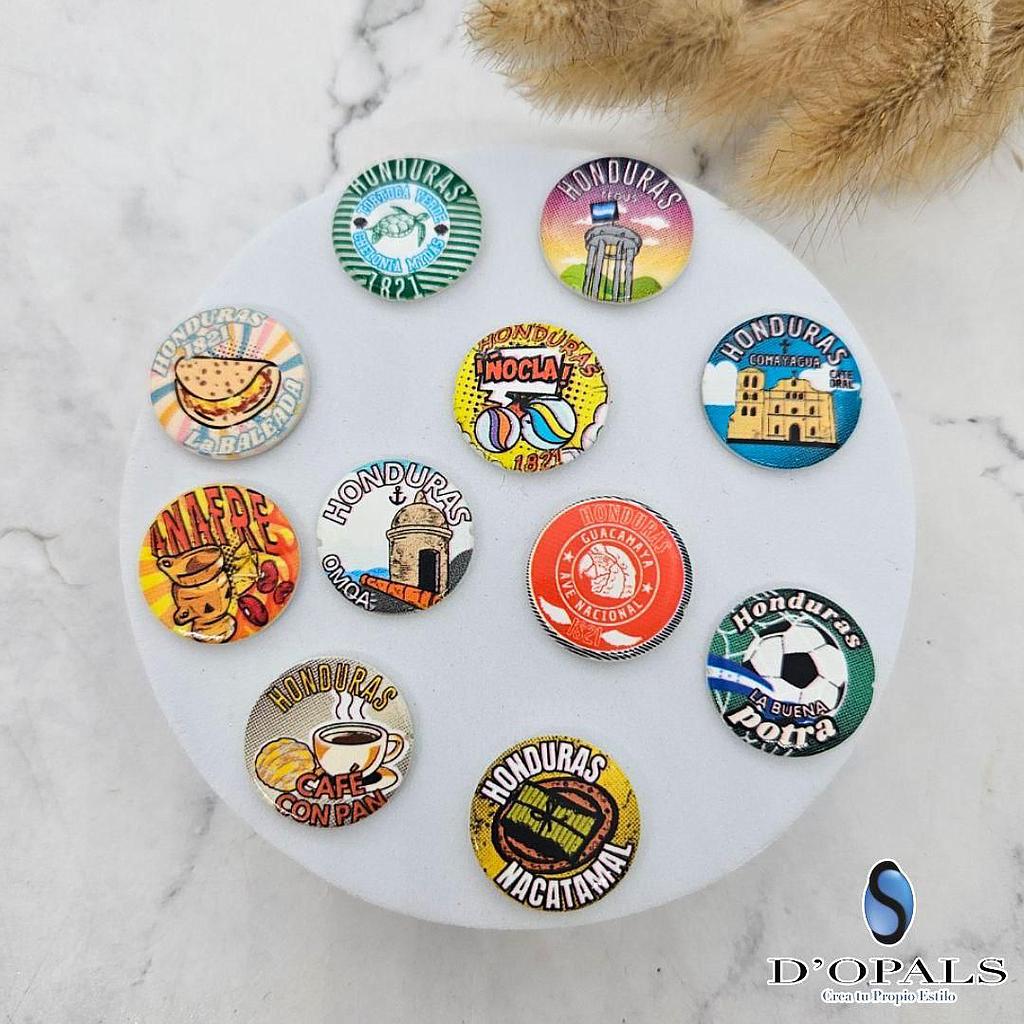 DIJES HONDUREÑOS DE CONCHA NACAR ESTILO SEPARADOR 20MM