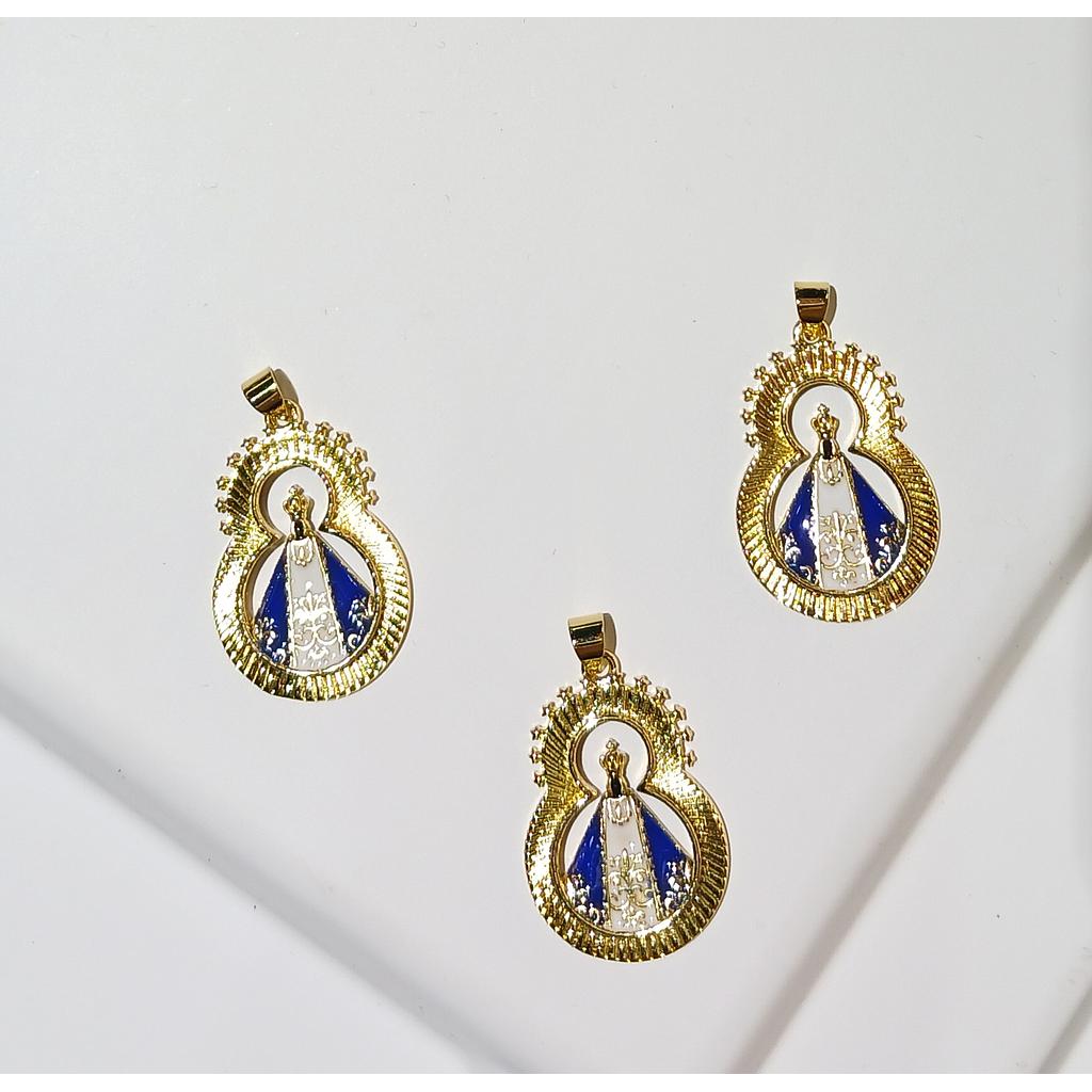 DIJE VIRGEN DE SUYAPA MICROCIRCONIA