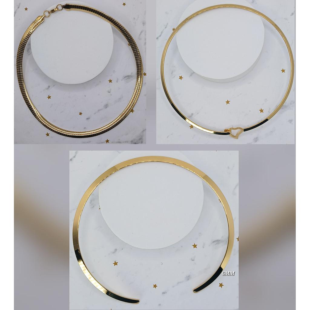 COLLAR OMEGA DE ACERO