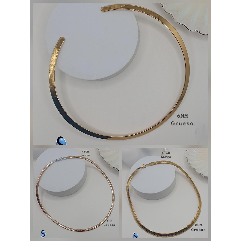 COLLAR OMEGA DE ACERO