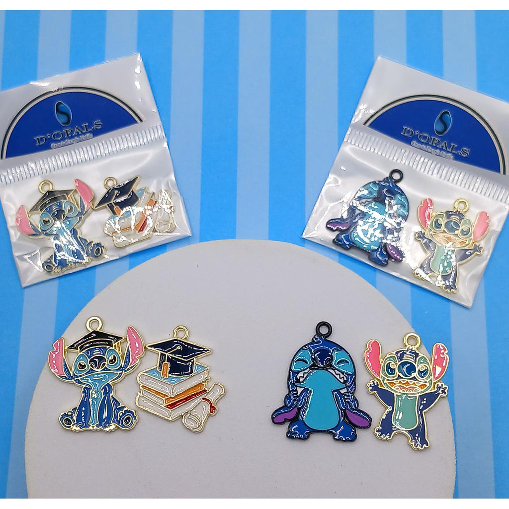 DIJES DE STITCH ENAMEL 2PCS