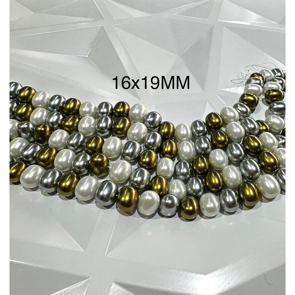 MADRE PERLA 16X19MM