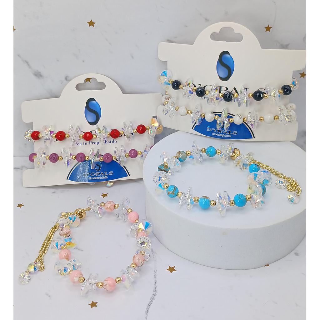 PULSERAS TERMINADAS AJUSTABLES