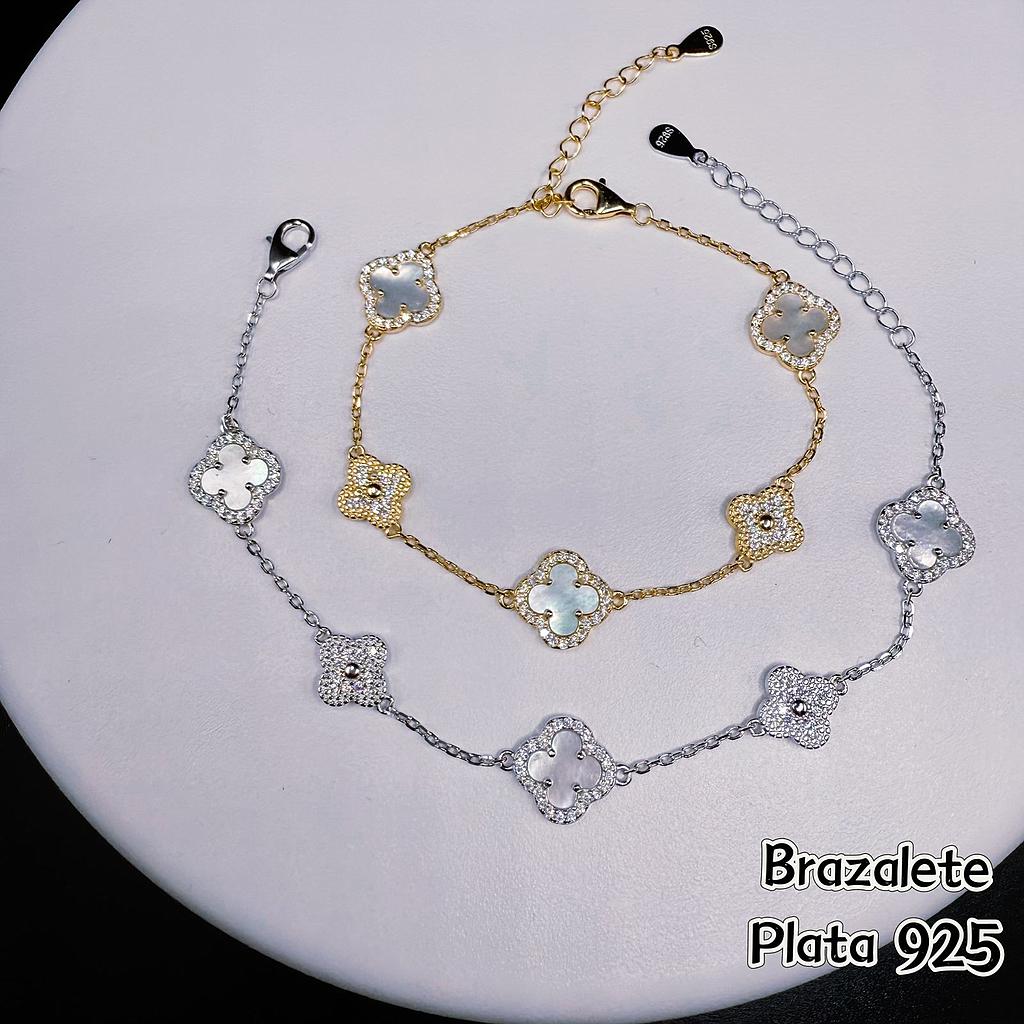 PULSERA DE VAN CLEEF PLATA 925