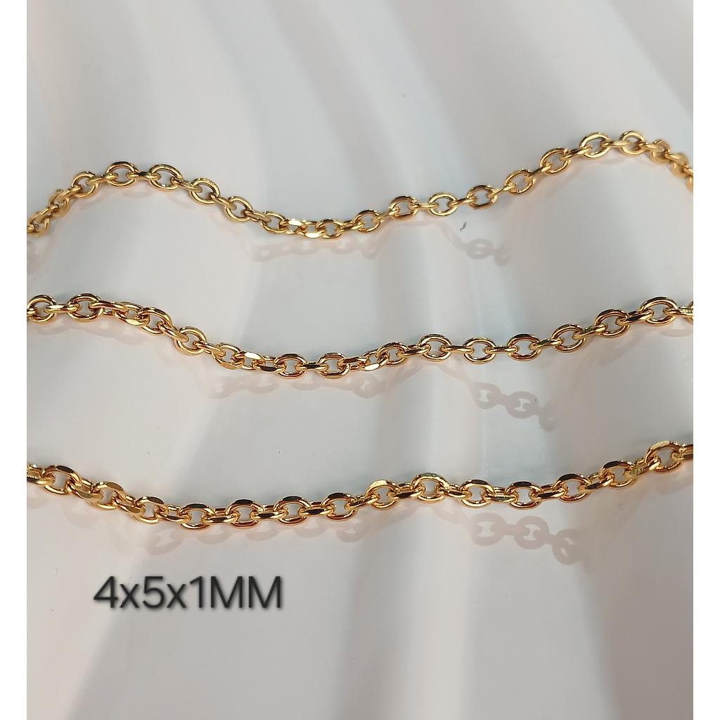 CADENA DE ACERO 4x5x1MM YARDA