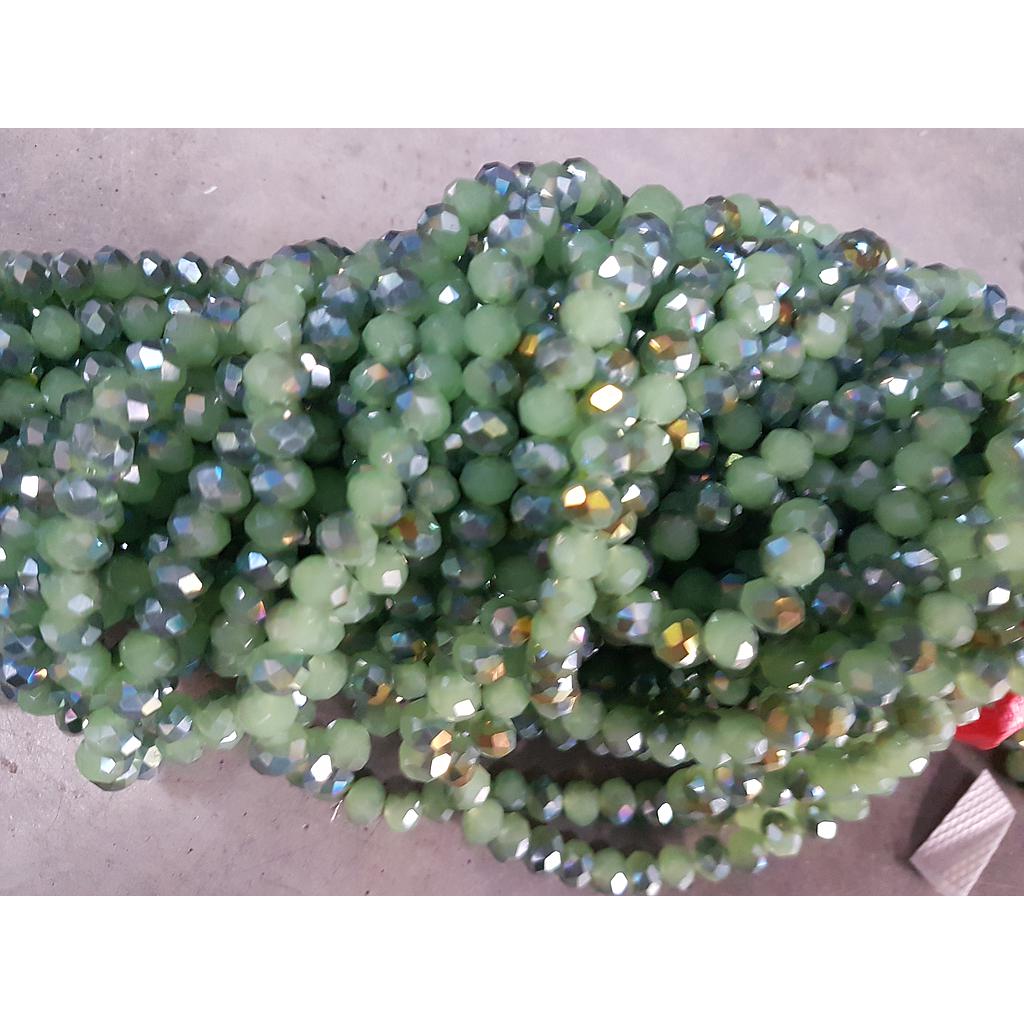 CRISTAL RONDEL VERDE MENTA AB 8MM