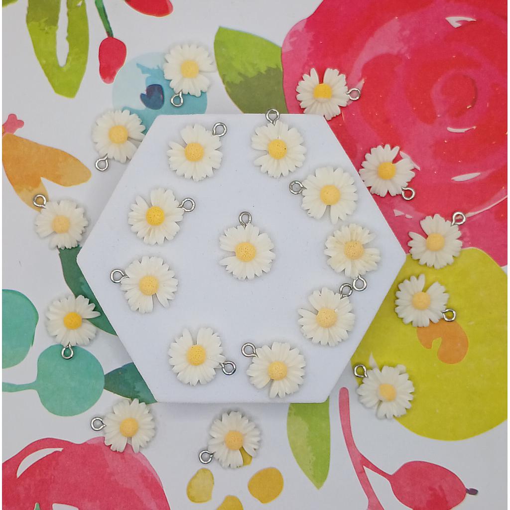 DIJE ACRILICO DE MARGARITA 2PCS