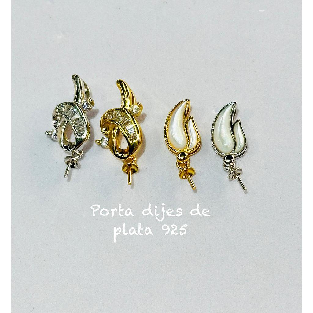 PORTA DIJES DE PLATA 925