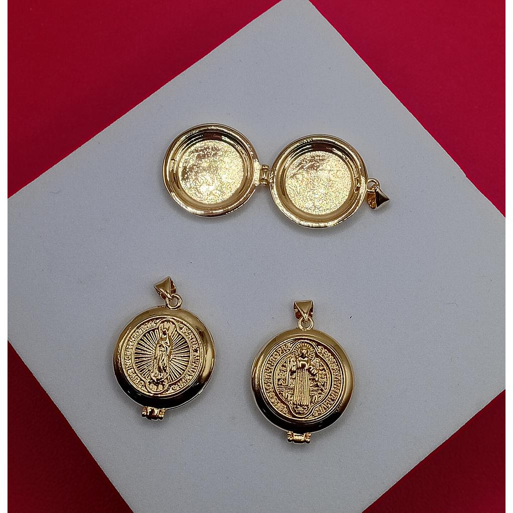 RELICARIOS DE MICROCIRCONIA 20MM