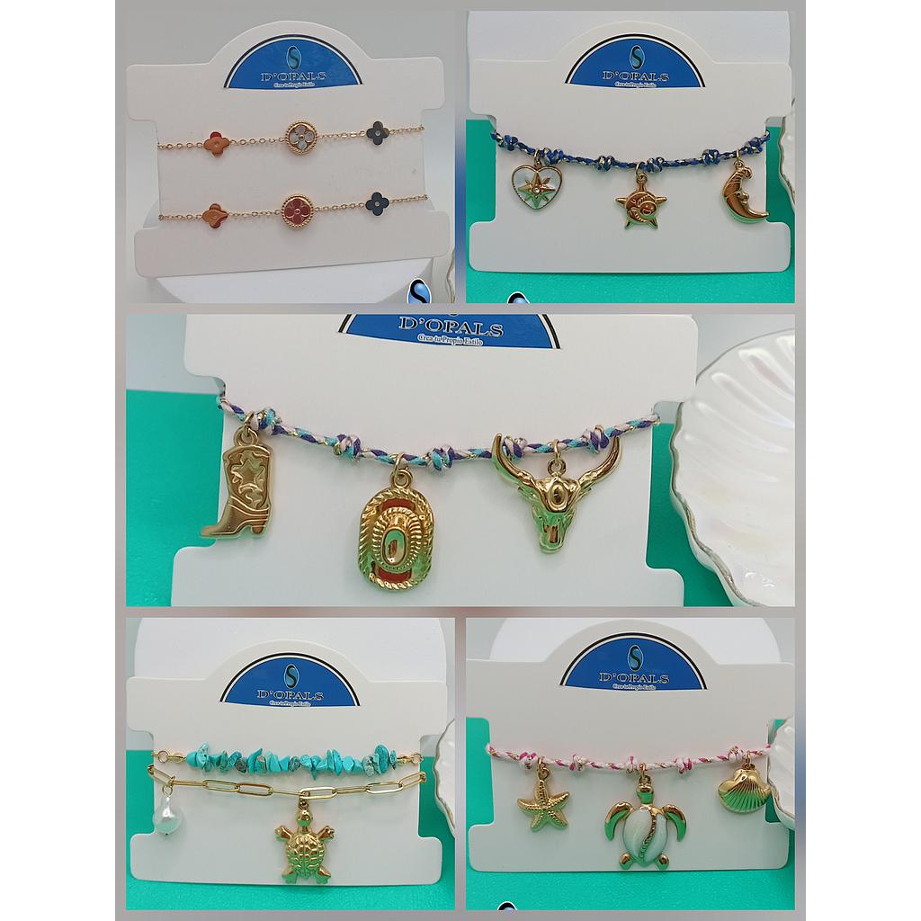 PULSERAS TERMINADAS DE ACERO INOXIDABLE