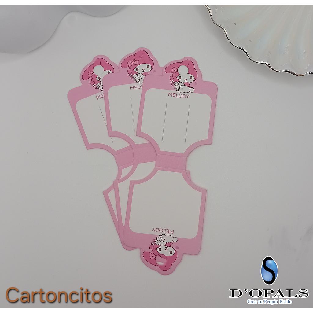 CARTON EXHIBIDOR DE MELODY PARA CADENA, GANCHO 12PCS