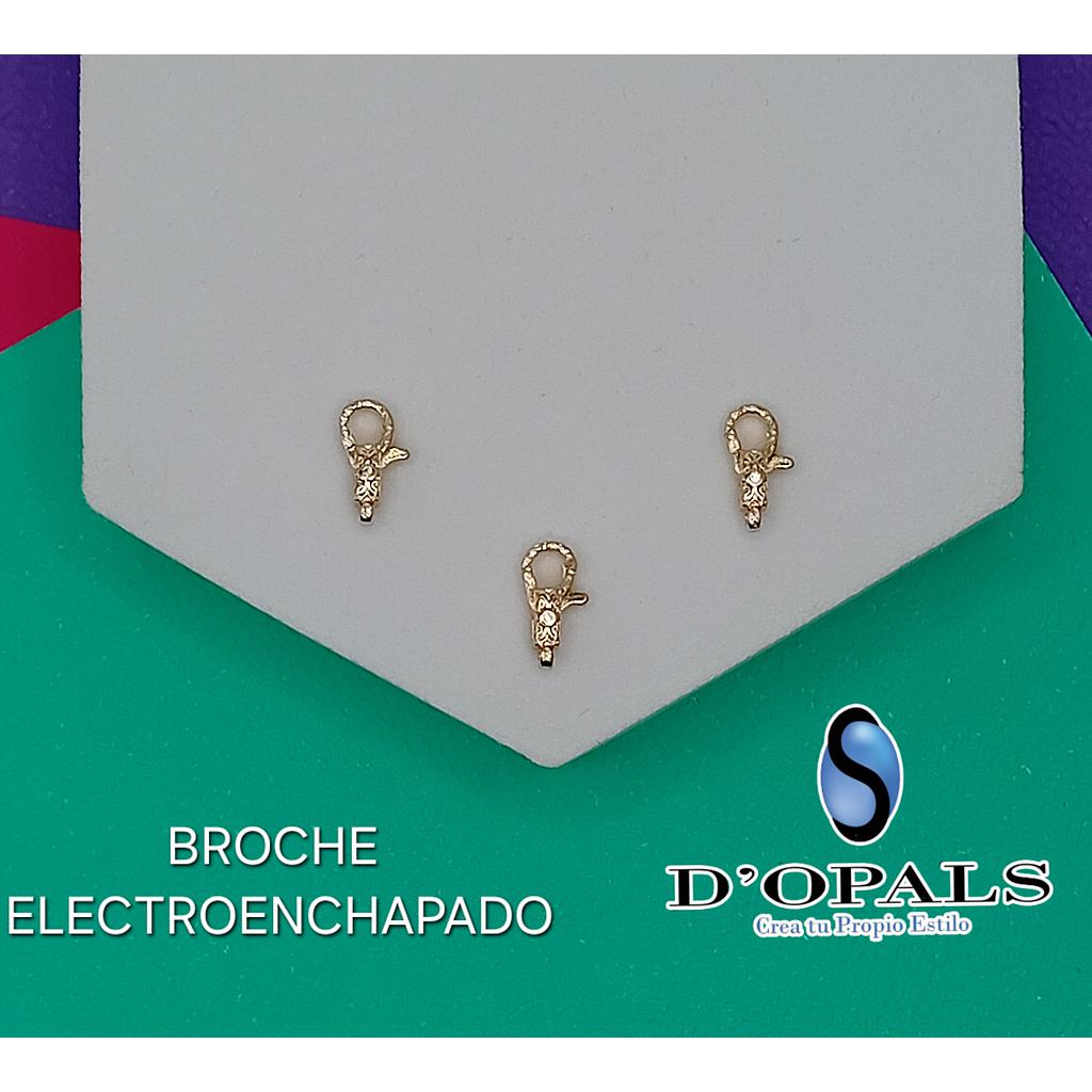 BROCHE PERICO DE ELECTROENCHAPADO